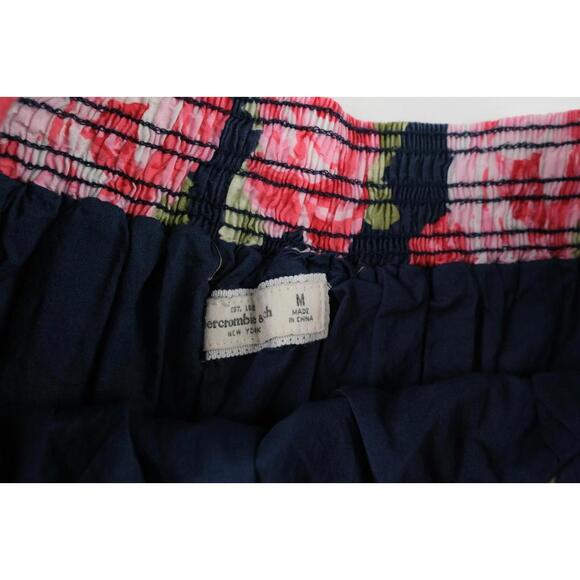 Abercrombie Womens Floral Pull On Mini Skirt Medium - Picture 3 of 7